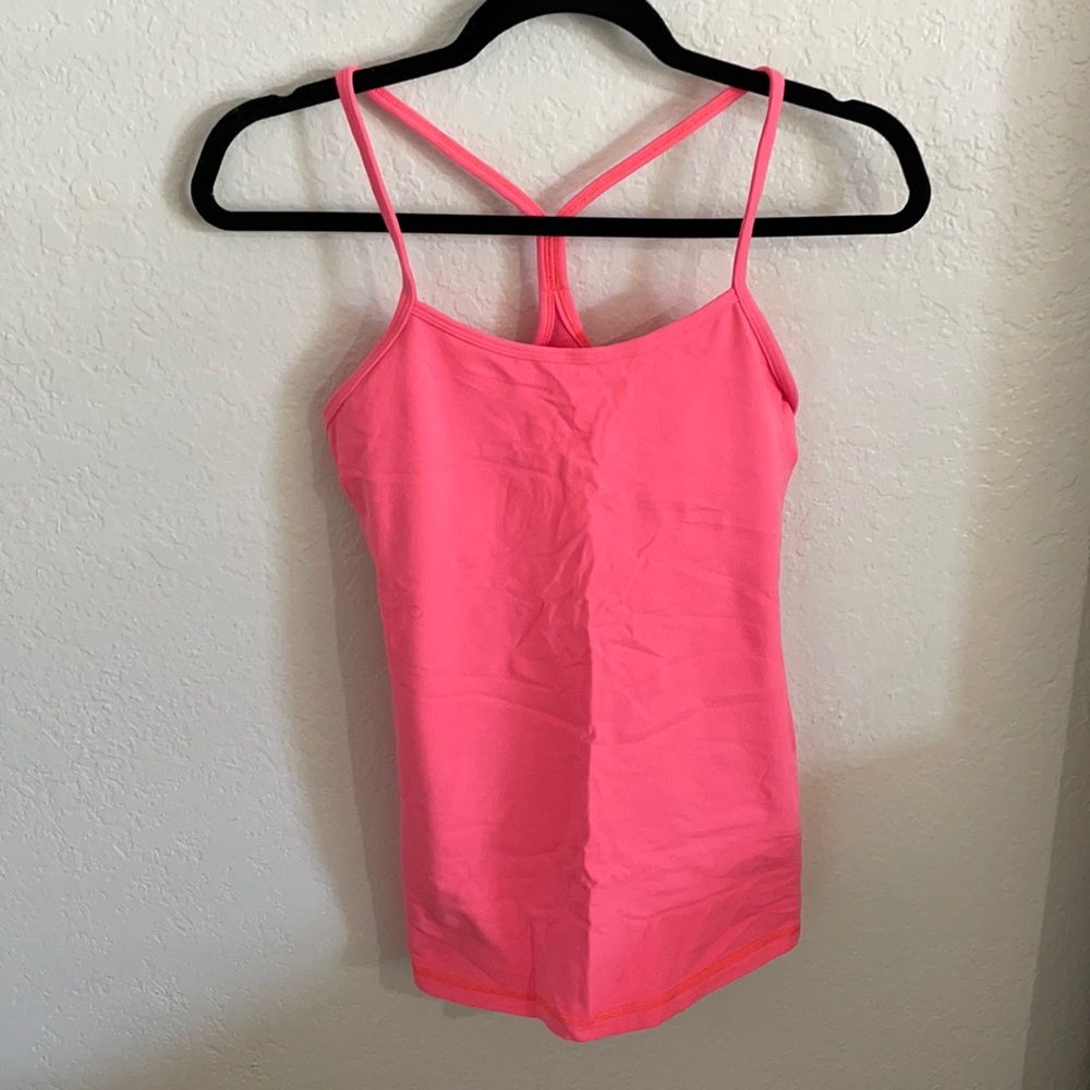 Lululemon Bright Pink Tank, Size 6